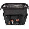 PICNIC TIME NFL Mickey Mouse On The Go Lunch Bag – Soft Cooler Lunch Box – Insulated Lunch Bag, (Black)(Cincinnati Bengals)