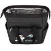PICNIC TIME NFL Mickey Mouse On The Go Lunch Bag – Soft Cooler Lunch Box – Insulated Lunch Bag, (Black)(Miami Dolphins)