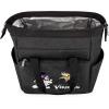 PICNIC TIME NFL Mickey Mouse On The Go Lunch Bag – Soft Cooler Lunch Box – Insulated Lunch Bag, (Black)(Minnesota Vikings)