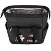PICNIC TIME NFL Mickey Mouse On The Go Lunch Bag – Soft Cooler Lunch Box – Insulated Lunch Bag, (Black)(San Francisco 49ers)