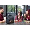 PICNIC TIME NFL Mickey Mouse On The Go Lunch Bag – Soft Cooler Lunch Box – Insulated Lunch Bag, (Black)(Washington Commanders)