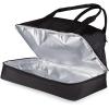 PICNIC TIME NFL Potluck Casserole Carrier, Insulated Thermal Food Carrier, Insulated Casserole Carrier, (Black)(Denver Broncos)