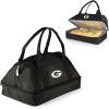 PICNIC TIME NFL Potluck Casserole Carrier, Insulated Thermal Food Carrier, Insulated Casserole Carrier, (Black)(Green Bay Packers)