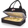 PICNIC TIME NFL Potluck Casserole Carrier, Insulated Thermal Food Carrier, Insulated Casserole Carrier, (Black)(Kansas City Chiefs)