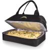 PICNIC TIME NFL Potluck Casserole Carrier, Insulated Thermal Food Carrier, Insulated Casserole Carrier, (Black)(Los Angeles Chargers)