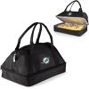 PICNIC TIME NFL Potluck Casserole Carrier, Insulated Thermal Food Carrier, Insulated Casserole Carrier, (Black)(Miami Dolphins)