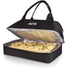 PICNIC TIME NFL Potluck Casserole Carrier, Insulated Thermal Food Carrier, Insulated Casserole Carrier, (Black)(Seattle Seahawks)