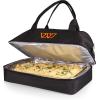 PICNIC TIME NFL Potluck Casserole Carrier, Insulated Thermal Food Carrier, Insulated Casserole Carrier, (Black)(Washington Commanders)