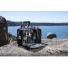 PICNIC TIME NFL Unisex-Adult NFL Malibu Picnic Basket Cooler(Black With Gray Accents)
