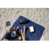 PICNIC TIME NFL Unisex-Adult NFL Mickey Blanket Tote Outdoor Picnic Blanket(Blue)