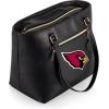 PICNIC TIME NFL Uptown Cooler Tote Bag, Insulated Purse Lunch Bag, Stylish Beach Bag Soft Cooler, (Black)(Arizona Cardinals)