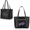 PICNIC TIME NFL Uptown Cooler Tote Bag, Insulated Purse Lunch Bag, Stylish Beach Bag Soft Cooler, (Black)(Buffalo Bills)