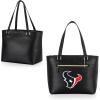 PICNIC TIME NFL Uptown Cooler Tote Bag, Insulated Purse Lunch Bag, Stylish Beach Bag Soft Cooler, (Black)(Houston Texans)