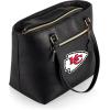 PICNIC TIME NFL Uptown Cooler Tote Bag, Insulated Purse Lunch Bag, Stylish Beach Bag Soft Cooler, (Black)(Kansas City Chiefs)