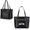 PICNIC TIME NFL Uptown Cooler Tote Bag, Insulated Purse Lunch Bag, Stylish Beach Bag Soft Cooler, (Black)(Seattle Seahawks)