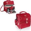 PICNIC TIME NFL unisex-adult NFL Pranzo Lunch Bag, Insulated Lunch Box with Picnic Set, Lunch Cooler Bag(Tampa Bay Buccaneers – Red)