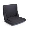 PICNIC TIME Red Buffalo Bills Ventura Seat Portable Recliner Chair(Carolina Panthers  Black)