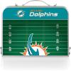 Picnic TIME NFL Concert Mini Portable Table, Small Folding Table, Mini Picnic Table(Miami Dolphins)