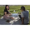 Picnic TIME NFL Concert Mini Portable Table, Small Folding Table, Mini Picnic Table(Tampa Bay Buccaneers)
