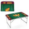 Picnic TIME NFL Concert Mini Portable Table, Small Folding Table, Mini Picnic Table(Washington Commanders)