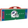 Picnic TIME NFL Football Field Folding Picnic Table, Camping Table, Outdoor Table with Umbrella Hole(Royal Blue)