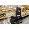 Picnic TIME NFL Unisex-Adult NFL Gridiron Stadium Seat, Lightweight, Portable Folding Chair for Bleachers and Benches(Black)