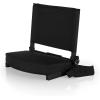 Picnic TIME NFL Unisex-Adult NFL Gridiron Stadium Seat, Lightweight, Portable Folding Chair for Bleachers and Benches(Black)