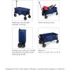 Picnic Time NFL Adventure Wagon(Washington Commanders)