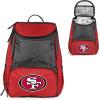 Picnic Time NFL PTX Backpack Cooler – Soft Cooler Backpack – Insulated Lunch Bag(Red)