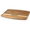 PICNIC TIME NCAA Ovale Acacia Cutting Board, Charcuterie Board Set with Juice Groove, Wood Serving Board, (Acacia Wood)(Washington Commanders)