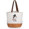 PICNIC TIME NFL Mickey Coronado Canvas and Willow Basket Tote(Atlanta Falcons)