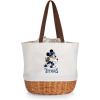 PICNIC TIME NFL Mickey Coronado Canvas and Willow Basket Tote(Tennessee Titans)