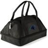 PICNIC TIME NFL Potluck Casserole Carrier, Insulated Thermal Food Carrier, Insulated Casserole Carrier, (Black)(Carolina Panthers)