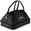 PICNIC TIME NFL Potluck Casserole Carrier, Insulated Thermal Food Carrier, Insulated Casserole Carrier, (Black)(Los Angeles Chargers)
