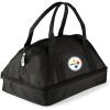 PICNIC TIME NFL Potluck Casserole Carrier, Insulated Thermal Food Carrier, Insulated Casserole Carrier, (Black)(Pittsburgh Steelers)
