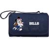 PICNIC TIME NFL Unisex-Adult NFL Mickey Blanket Tote Outdoor Picnic Blanket(Blue)