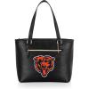 PICNIC TIME NFL Uptown Cooler Tote Bag, Insulated Purse Lunch Bag, Stylish Beach Bag Soft Cooler, (Black)(Chicago Bears)