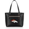 PICNIC TIME NFL Uptown Cooler Tote Bag, Insulated Purse Lunch Bag, Stylish Beach Bag Soft Cooler, (Black)(Denver Broncos)