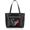 PICNIC TIME NFL Uptown Cooler Tote Bag, Insulated Purse Lunch Bag, Stylish Beach Bag Soft Cooler, (Black)(Houston Texans)