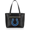 PICNIC TIME NFL Uptown Cooler Tote Bag, Insulated Purse Lunch Bag, Stylish Beach Bag Soft Cooler, (Black)(Indianapolis Colts)