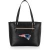 PICNIC TIME NFL Uptown Cooler Tote Bag, Insulated Purse Lunch Bag, Stylish Beach Bag Soft Cooler, (Black)(New England Patriots)