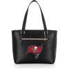 PICNIC TIME NFL Uptown Cooler Tote Bag, Insulated Purse Lunch Bag, Stylish Beach Bag Soft Cooler, (Black)(Tampa Bay Buccaneers)