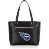 PICNIC TIME NFL Uptown Cooler Tote Bag, Insulated Purse Lunch Bag, Stylish Beach Bag Soft Cooler, (Black)(Tennessee Titans)