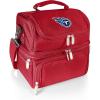 PICNIC TIME NFL unisex-adult NFL Pranzo Lunch Bag, Insulated Lunch Box with Picnic Set, Lunch Cooler Bag(Tennessee Titans – Red)