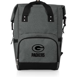 PICNIC TIME Gray Buffalo Bills Backpack(Green Bay Packers)