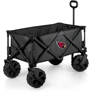 PICNIC TIME NFL Adventure Wagon Elite All-Terrain Portable Utility Wagon(Arizona Cardinals)