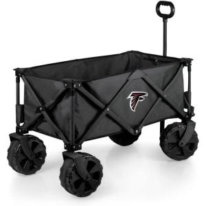 PICNIC TIME NFL Adventure Wagon Elite All-Terrain Portable Utility Wagon(Atlanta Falcons)