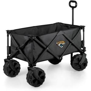 PICNIC TIME NFL Adventure Wagon Elite All-Terrain Portable Utility Wagon(Jacksonville Jaguars)