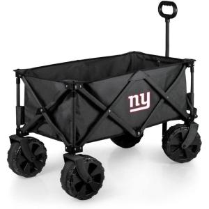 PICNIC TIME NFL Adventure Wagon Elite All-Terrain Portable Utility Wagon(New York Giants)