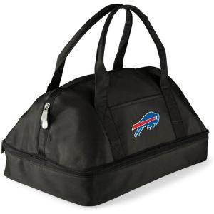 PICNIC TIME NFL Potluck Casserole Carrier, Insulated Thermal Food Carrier, Insulated Casserole Carrier, (Black)(Buffalo Bills)
